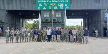 Escuela de Graduados de Doctrina del MIDE Inicia recorrido por la frontera dominico-haitiana