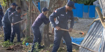 Realizan operativo de intervención próximo a los humedales del río Ozama