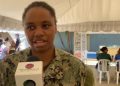 Joven dominicana salió de Guachupita a formar parte del buque hospital USNS Confort