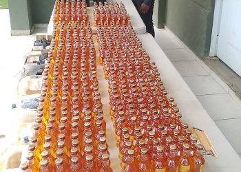 Soldados del Ejército ocupan 648 unidades de ron de la procedencia ilegal en Restauración de Dajabón