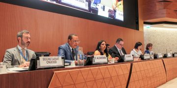 Alcántara dice en Ginebra que protección de los derechos del consumidor no puede tener fronteras