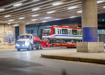 OPRET recibe dos nuevos trenes acoplables para operar con 6 vagones en el Metro