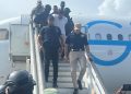 Tras captura en Nueva York, Estados Unidos, autoridades de la PGR, Policía, Interpol y Migración,  reciben a “Guindo” en calidad de deportado