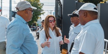 Carolina Mejía supervisa cementerios del DN y envía mensaje especial por el Día de los Padres