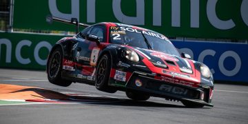 Jimmy Llibre va con todo en Road America, el piloto dominicano acelera rumbo al podio en la Porsche Carrera Cup 2025