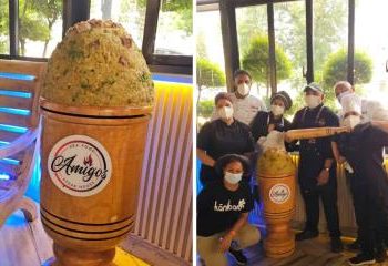 Santiago va por el récord Guinness con el mofongo más grande del mundo