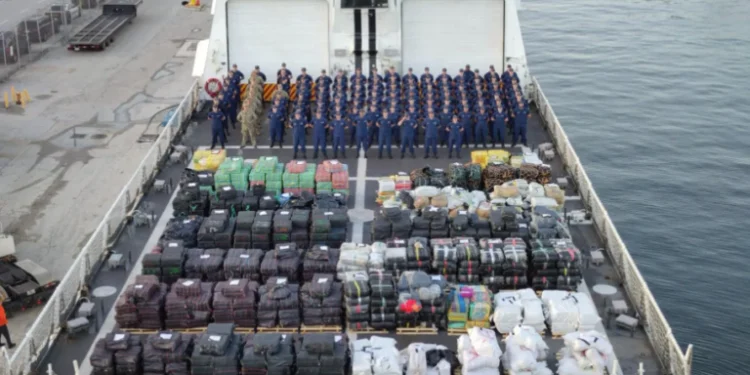 EEUU realiza la mayor incautación de drogas en el Caribe y el Pacífico