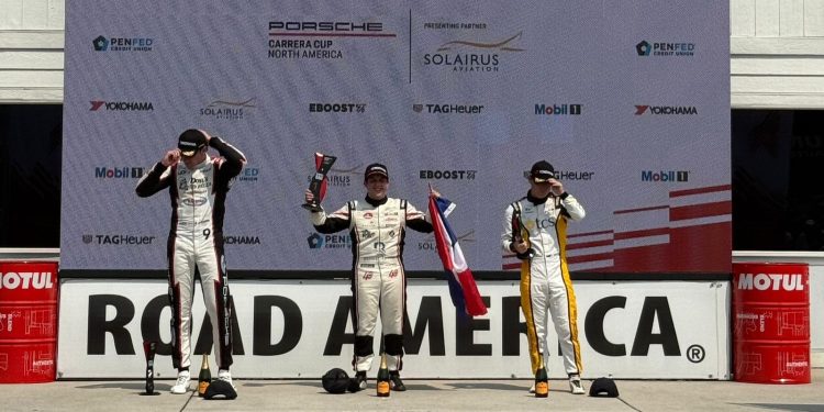 Jimmy Llibre conquista su primera victoria de la temporada en la Porsche Carrera Cup North America