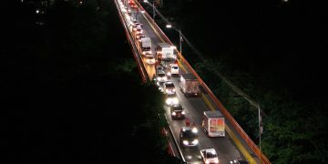 ASDN inaugura remozamiento e iluminación del puente La Barquita