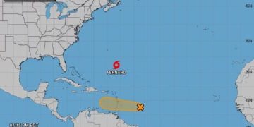 La tormenta tropical Fernand se forma en aguas del Atlántico