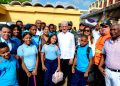 El presidente del Senado, Ricardo de los Santos, encabeza acto de apertura del año escolar 2025-2026 en Sánchez Ramírez