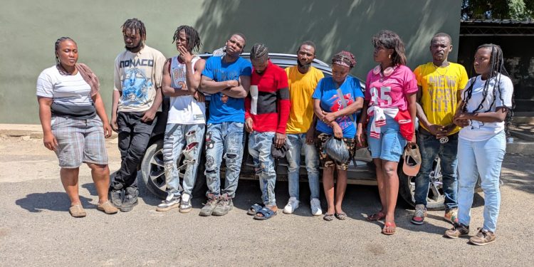 Capturan 11 haitianos durante operativo en Mao