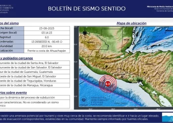 Sismo de magnitud 6.0 sacude Guatemala y El Salvador
