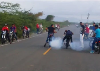 Asesinan hombre durante carrera ilegal de motocross en Pedro Brand