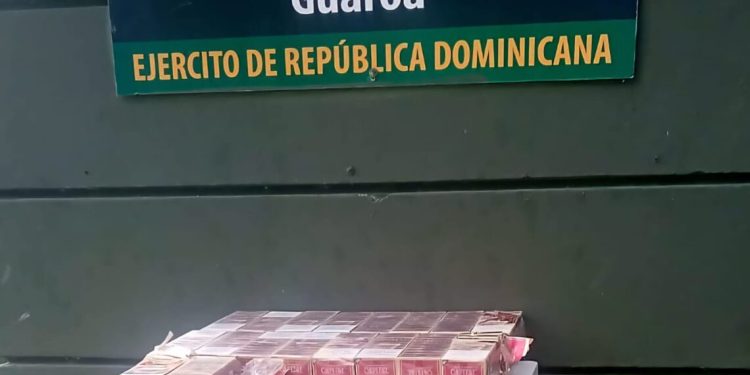 Ejército ocupa contrabando de cigarrillos en San Juan de la Maguana y Montecristi