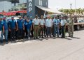 Alcaldía del DN y DIGESETT retiran chatarras y vehículos mal estacionados en Ensanche Quisqueya
