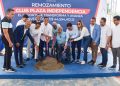 Ministro Kelvin Cruz inicia construcción de multiuso del Club Plaza Independencia
