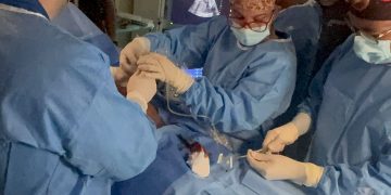 Realizan en Maternidad Los Mina primera Cirugía Fetal en la Red Pública y corrección de Hernia Diafragmática Vía Toracoscopia Asistida de RD