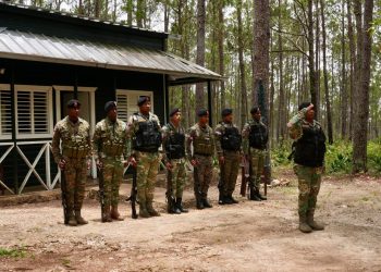 Comandante del Ejército supervisa patrullaje en diferentes puntos de la frontera sur