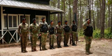 Comandante del Ejército supervisa patrullaje en diferentes puntos de la frontera sur