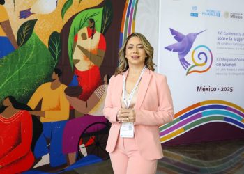 Gloria Reyes expone en México sobre avances de Política de Cuidados en RD; lo califica como un derecho