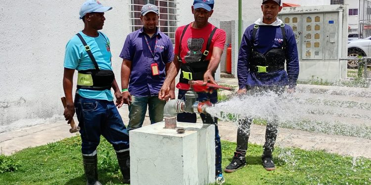 CAASD realiza jornada de inspección de la calidad de las aguas en Ciudad Juan Bosch