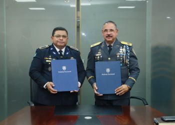 Policía Nacional Dominicana y Secretaría de Seguridad de Honduras firman convenios de cooperación académica y policial