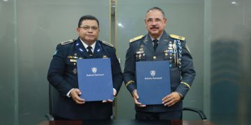 Policía Nacional Dominicana y Secretaría de Seguridad de Honduras firman convenios de cooperación académica y policial