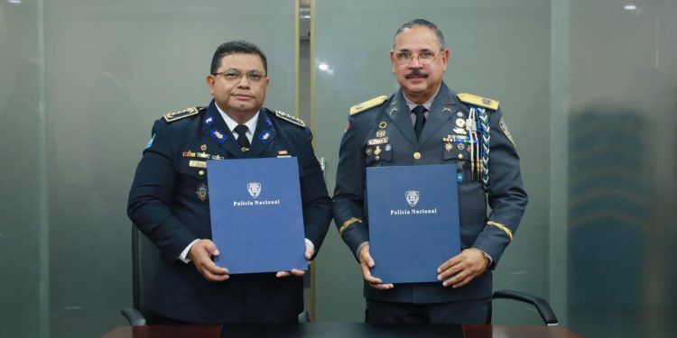 Policía Nacional Dominicana y Secretaría de Seguridad de Honduras firman convenios de cooperación académica y policial