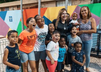 Carolina moderniza parque 30 de Mayo para el disfrute de los comunitarios