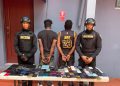 Policía Nacional apresa a dos haitianos por posesión de más de 190 celulares robados y ocho tabletas en el Distrito Nacional