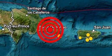 Temblor de tierra de 4.8 estremece el Este de República Dominicana