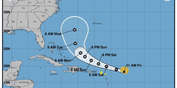 Erin se convierte en el primer huracán de la temporada 2025