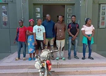 Detienen nueve indocumentados en puesto de chequeo de Santiago Rodríguez