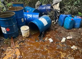 Policía desmantela fábrica clandestina de alcohol adulterado en Los Ríos, provincia Independencia