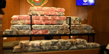 RD y EE.UU. incautan 377 paquetes de presunta cocaína en operación conjunta contra el narcoterrorismo