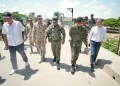Ministro de Defensa encabeza recorrido por la frontera junto a asesores del Poder Ejecutivo
