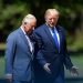Carlos III recibe a Trump al comenzar la visita de Estado al Reino Unido