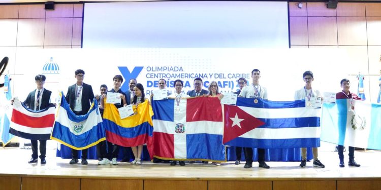 RD obtiene medalla en la décima Olimpiada Centroamericana y del Caribe de Física