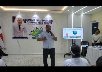 Diputado Ramón Raposo impulsa cultura de protección y cuidado al medio ambiente entre estudiantes de SDN