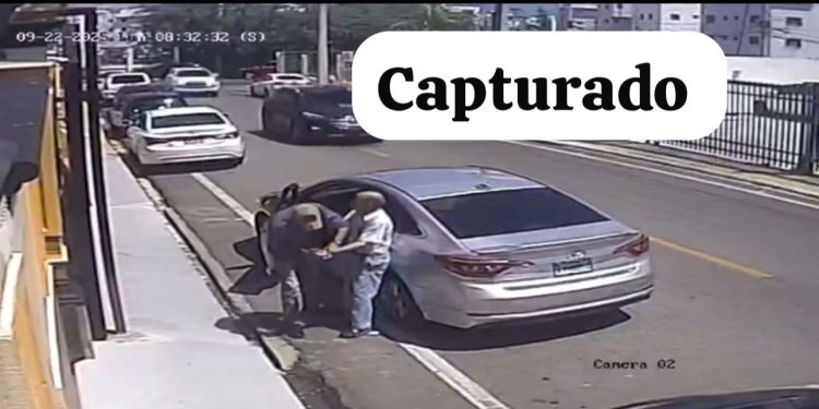 Capturan hombre asaltó anciano de 82 años y quedó captado en video