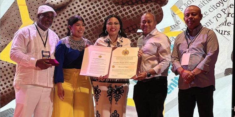 Diputada Namibia Didiez promueve en Colombia derechos de los pueblos indígenas y afrodescendientes