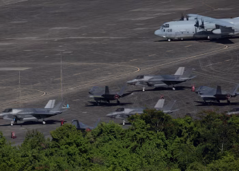 Cinco cazas F-35 de Estados Unidos llegaron a Puerto Rico para sumarse al operativo militar contra el narcotráfico
