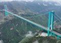 China inaugura el puente más alto del mundo en Guizhou