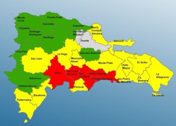 29 demarcaciones y el DN bajo alerta por lluvias, según COE