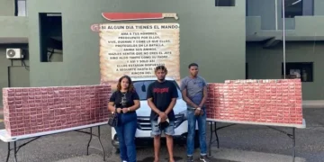 Ocupan más de 91 mil cigarrillos de contrabando en Mao