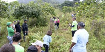 La Fundación Mundo Verde  con el apoyo de Óptica Almanzar continua con sus jornadas de reforestación