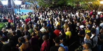 Blachy, Bonny Cepeda, Shadow Blow y Teodoro Reyes causan sensación en El Mega Festival de la Restauración en la plaza Sánchez de Imbert