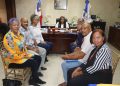 Gobernadora recibe a diputado PRD y comunitarios SDN para abordar inseguridad vial en avenida Parque Mirador Norte