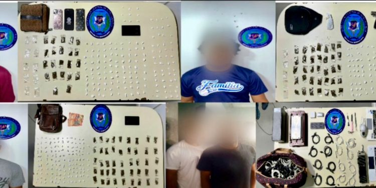 PN y MP ocupan drogas, arma de fuego y equipos electrónicos en cuatro allanamientos simultáneos en Santiago